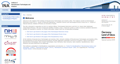 Desktop Screenshot of ina-kassel.de